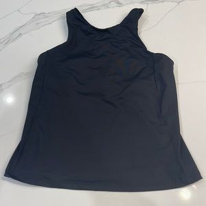 ATHLETA Black Racerback Tank Full Length Small